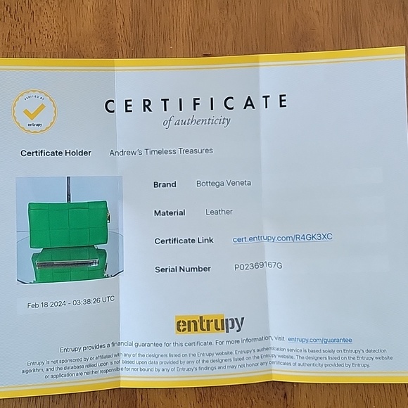 BOTTEGA VENETA CASSETTE ZIP AROUND WALLET PARAKEET - Picture 14 of 14